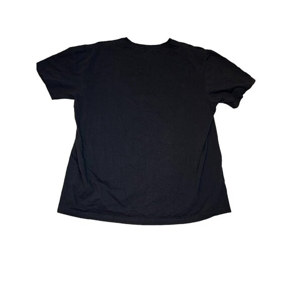 Star Wars Luke Skywalker Darth Vader Graphic T-Shirt Size L Black Mad Engine - Picture 2 of 4